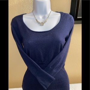 Antonio Melani Blue Long Sleeve Sweater